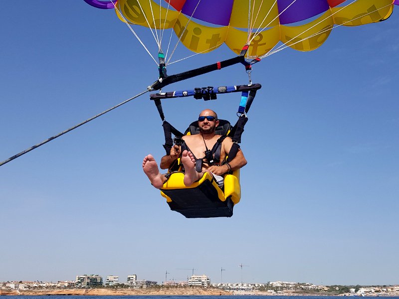 parasailing adaptado para personas con movilidad reducida 